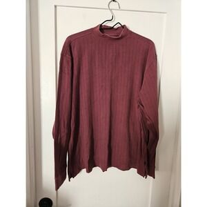 Maroon Long Sleeve Shirt Callaway Mens Size Medium